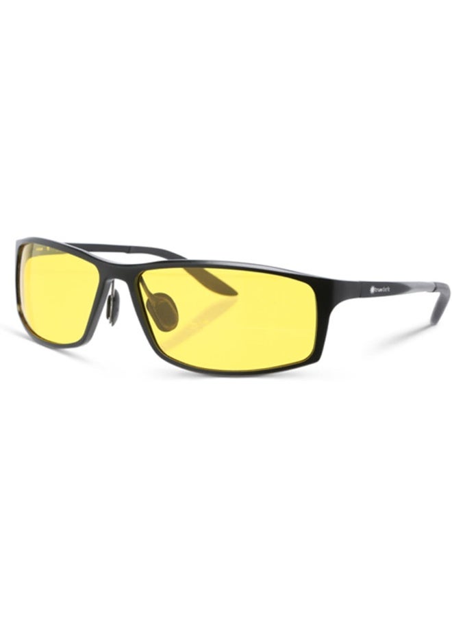 TrueDark Daylights Amber Elite Blue Light Blocking Glasses to Reduce Eye Strain and UV Glare for Increased Energy - Men & Women, Computer Screen, Gaming, TV, Phone - by Dave Asprey - Image 1